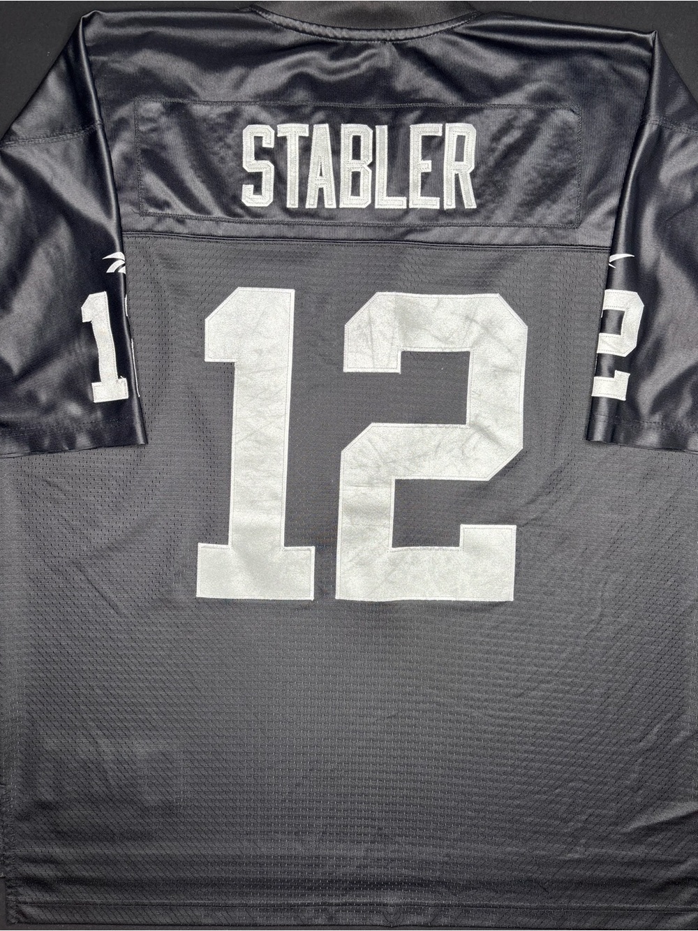 Oakland Raiders Ken Stabler Reebok Throwbacks Football Jersey Size: XXL